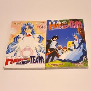 HANAUKYA Maid Team Manga - Volumes 2 & 3 - Books